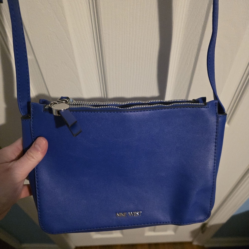 Royal Blue Nine West Crossbody Bag